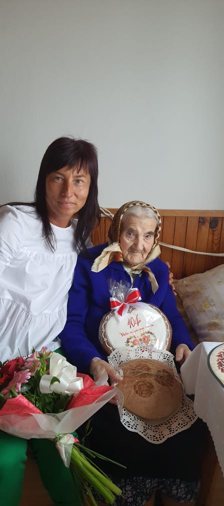 104-ročná jubilantka