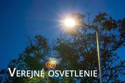 Oprava verejného osvetlenia v centre obce v noci 24.–25.9.2026